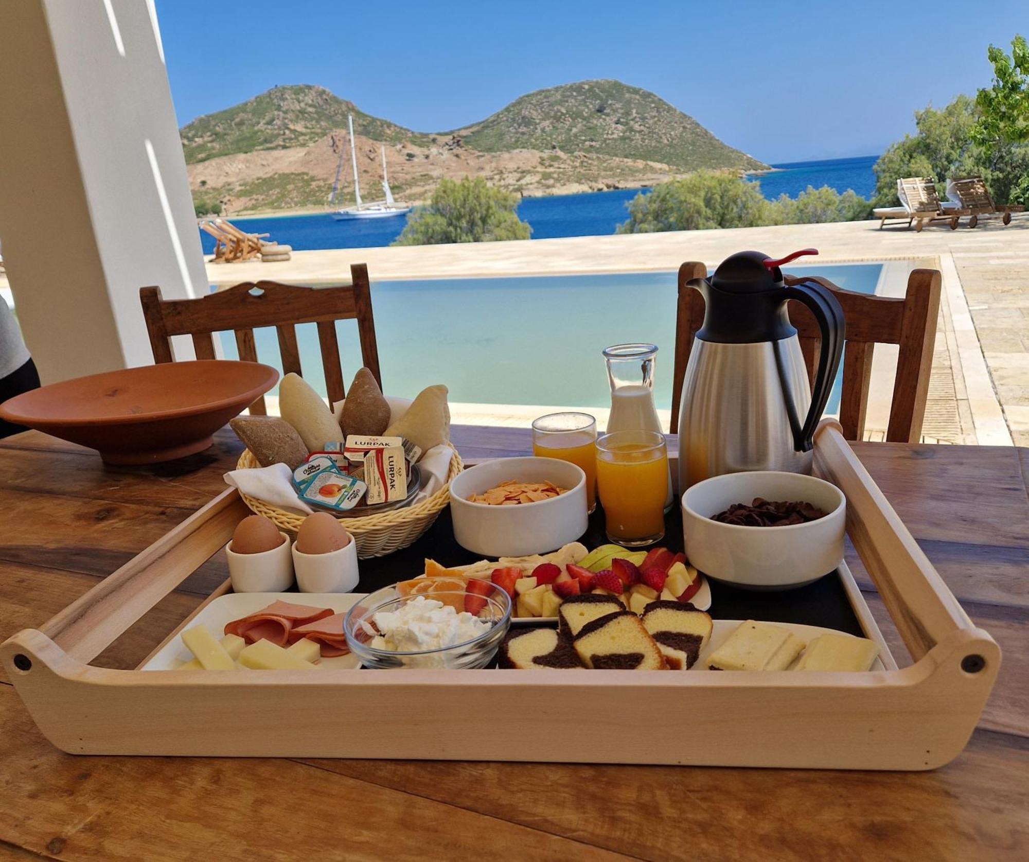 Onar Patmos Daire Grikos Bay  Dış mekan fotoğraf