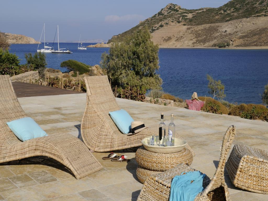 Onar Patmos Daire Grikos Bay  Dış mekan fotoğraf