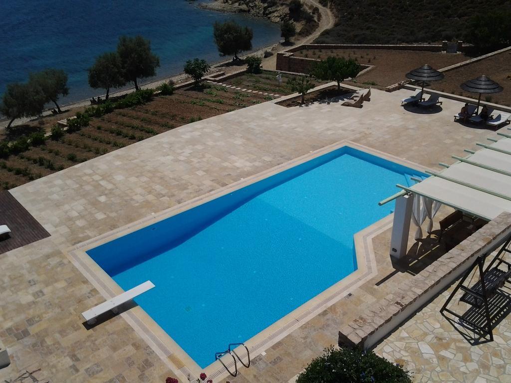 Onar Patmos Daire Grikos Bay  Dış mekan fotoğraf